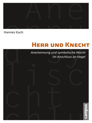 cover image of Herr und Knecht